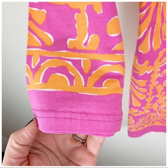 Barbara Gerwit Preppy Pink/Orange Cotton Tunic Cover-Up XS NWT - Picture 10 of 14